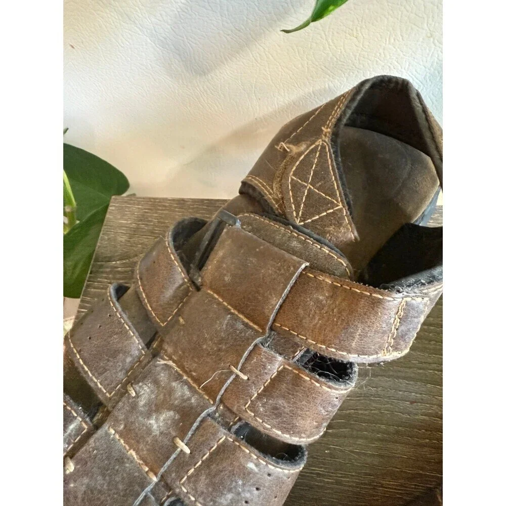 Croft & Barrow Brown Fisherman Sandals – Men’s Size 8